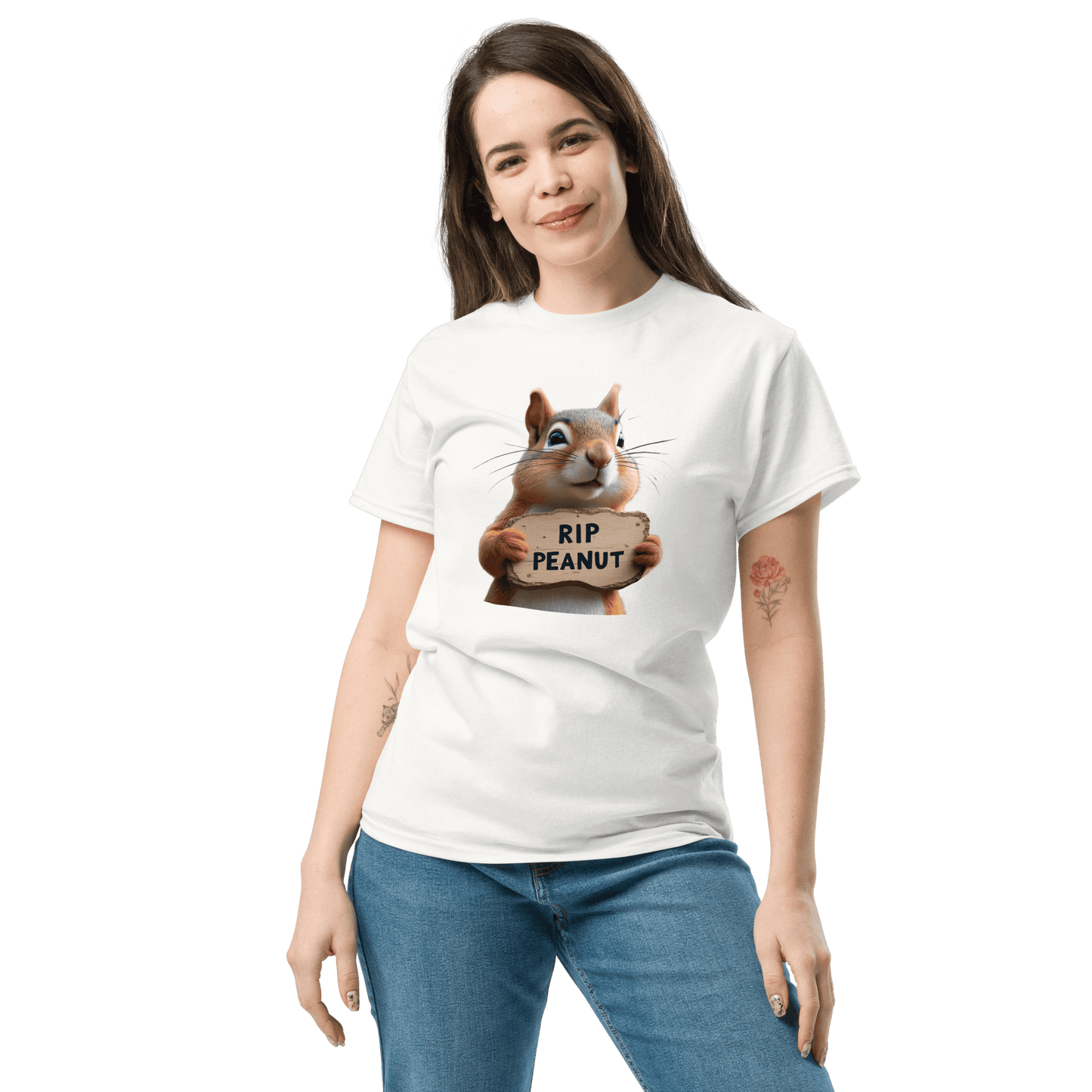 RIP Peanut Unisex Cotton T-Shirt