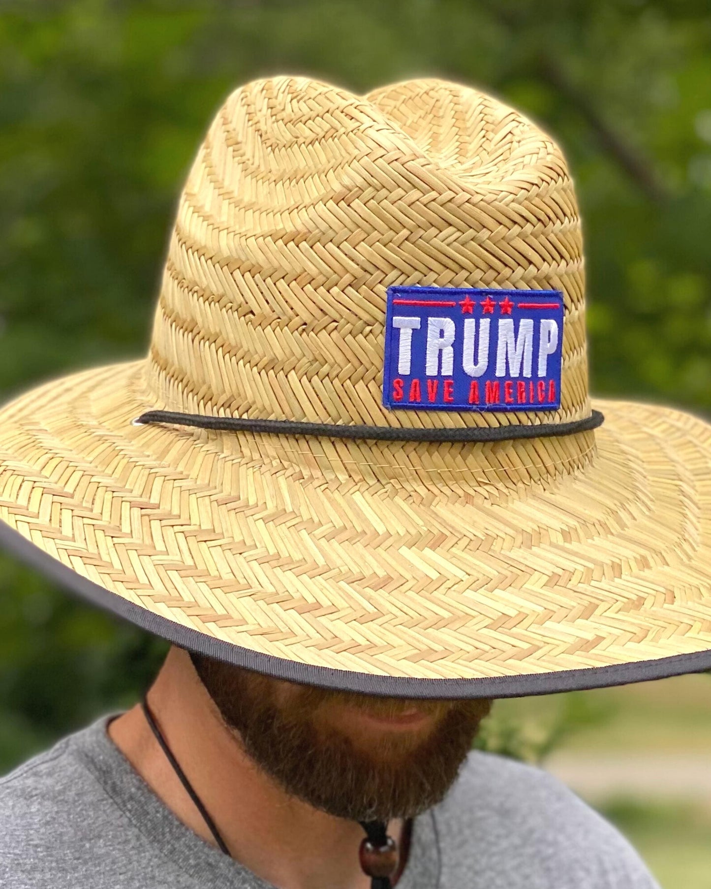 Trump 2024 Save America Straw Sun Hat - 2 Hats