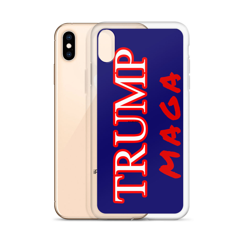 Trump Maga Red Outline Phone Case - LiberTee Shirts