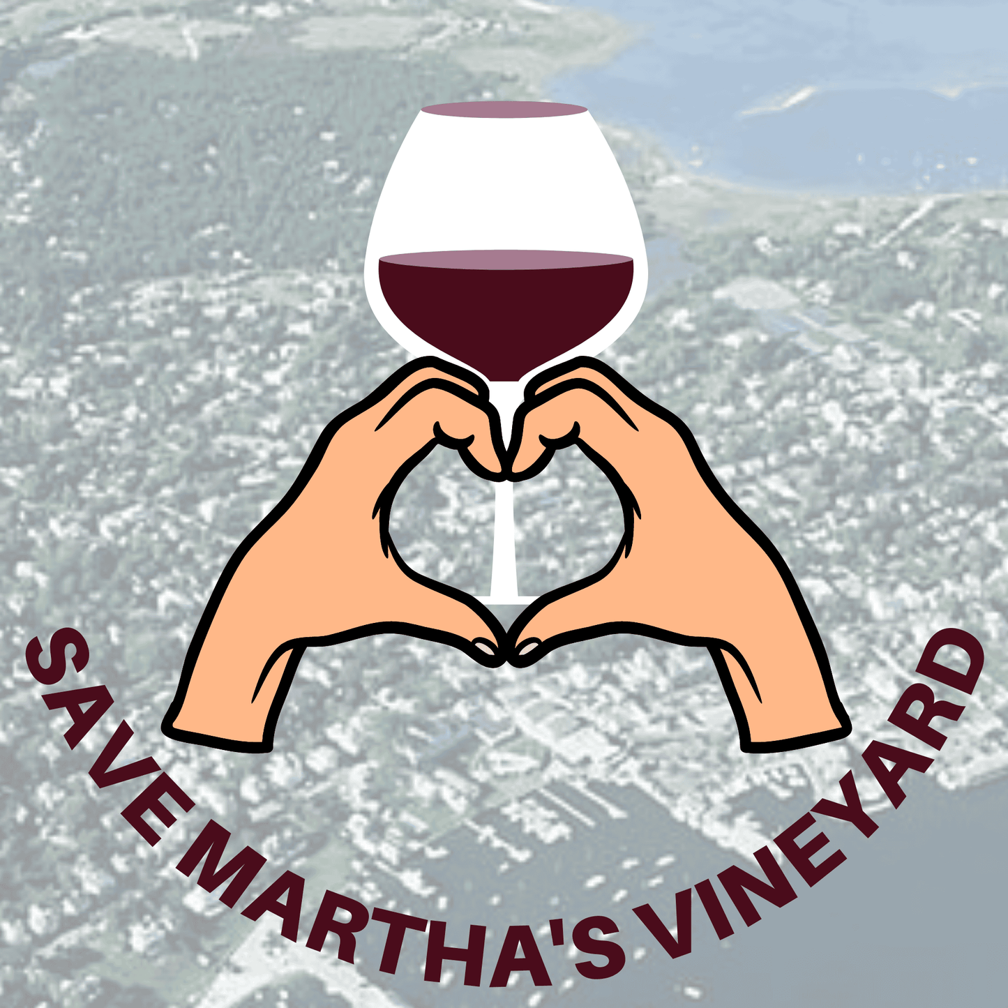 I Stand With Martha's Vineyard Flag