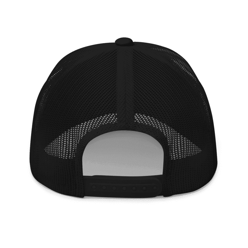 D.O.G.E Department of Government Efficiency Black Trucker Hat