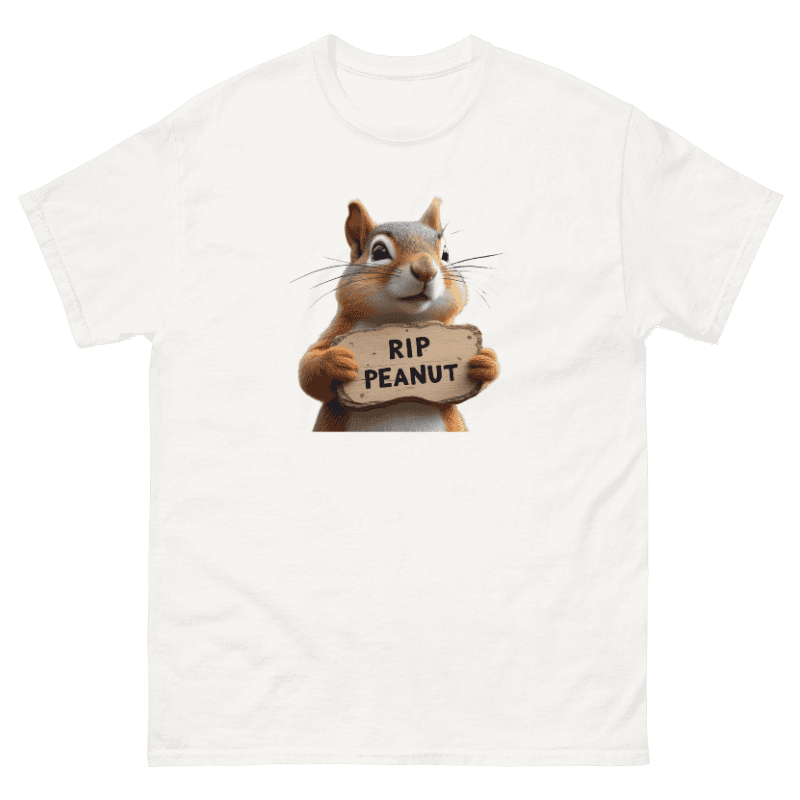 RIP Peanut Unisex Cotton T-Shirt