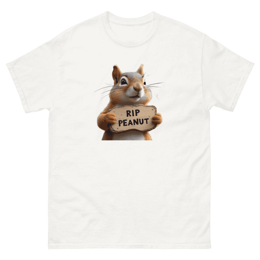 RIP Peanut Unisex Cotton T-Shirt