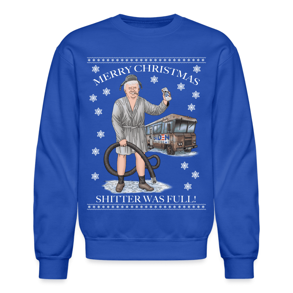 Shitter Full's Biden Camper Sweatshirt SPOD - royal blue