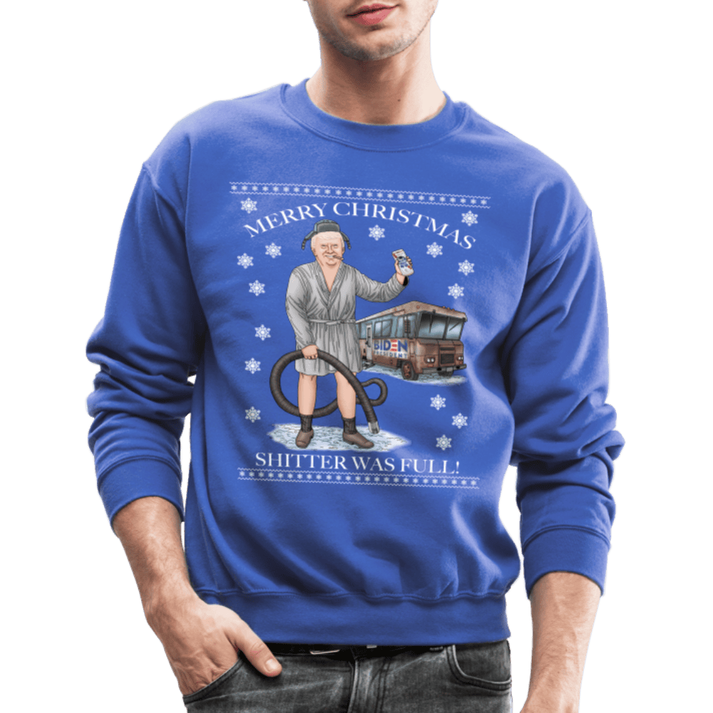 Shitter Full's Biden Camper Sweatshirt SPOD - royal blue