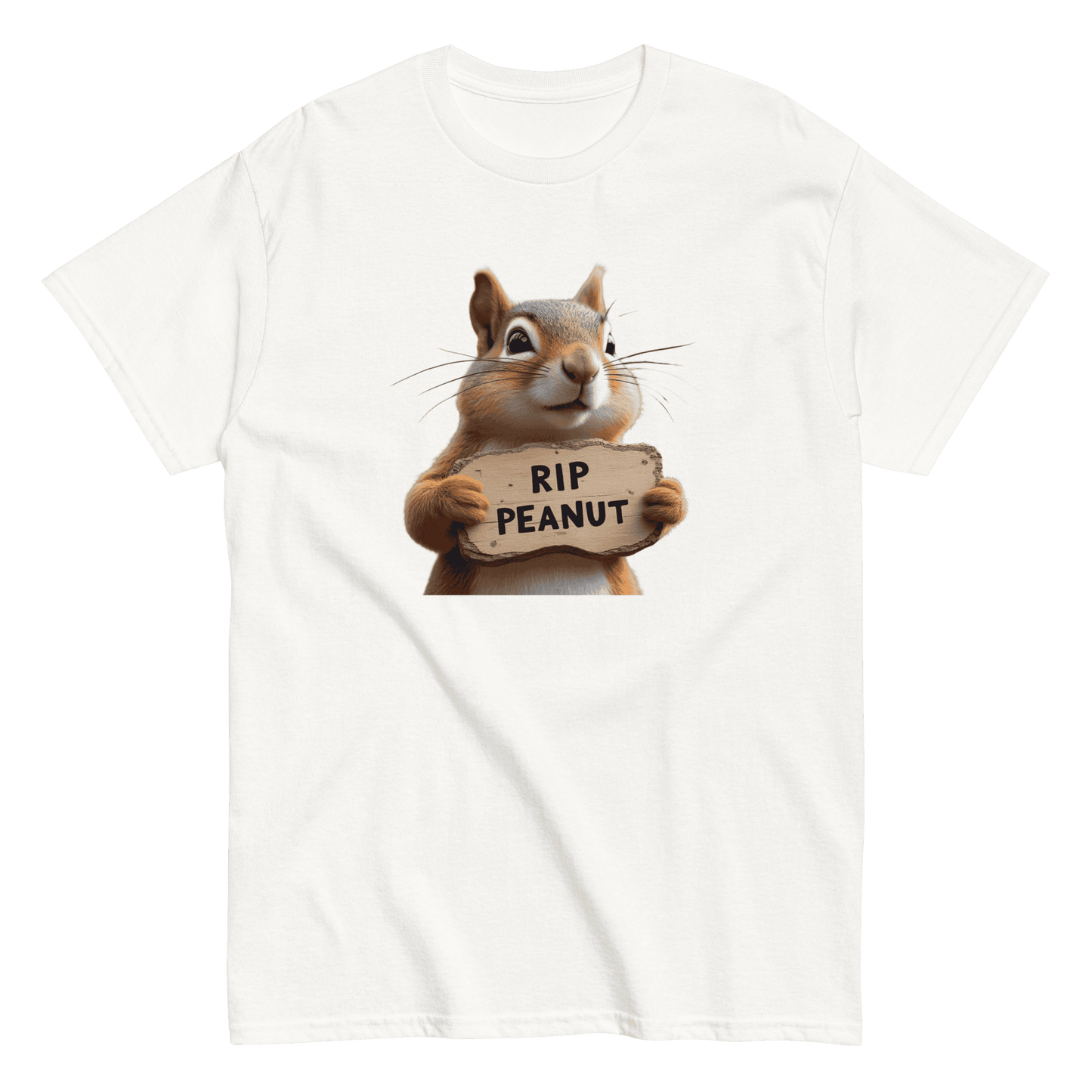 RIP Peanut Unisex Cotton T-Shirt