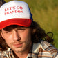 Let’s Go Brandon USA Hat with Mullet Wig - LiberTee Shirts