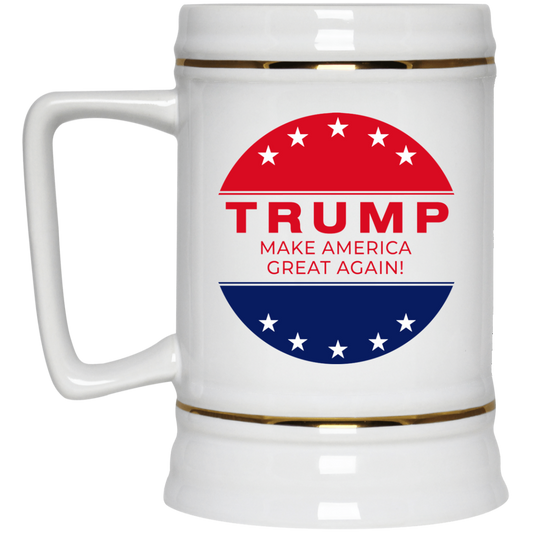 TRUMP MAGA Beer Stein 22oz. - LiberTee Shirts