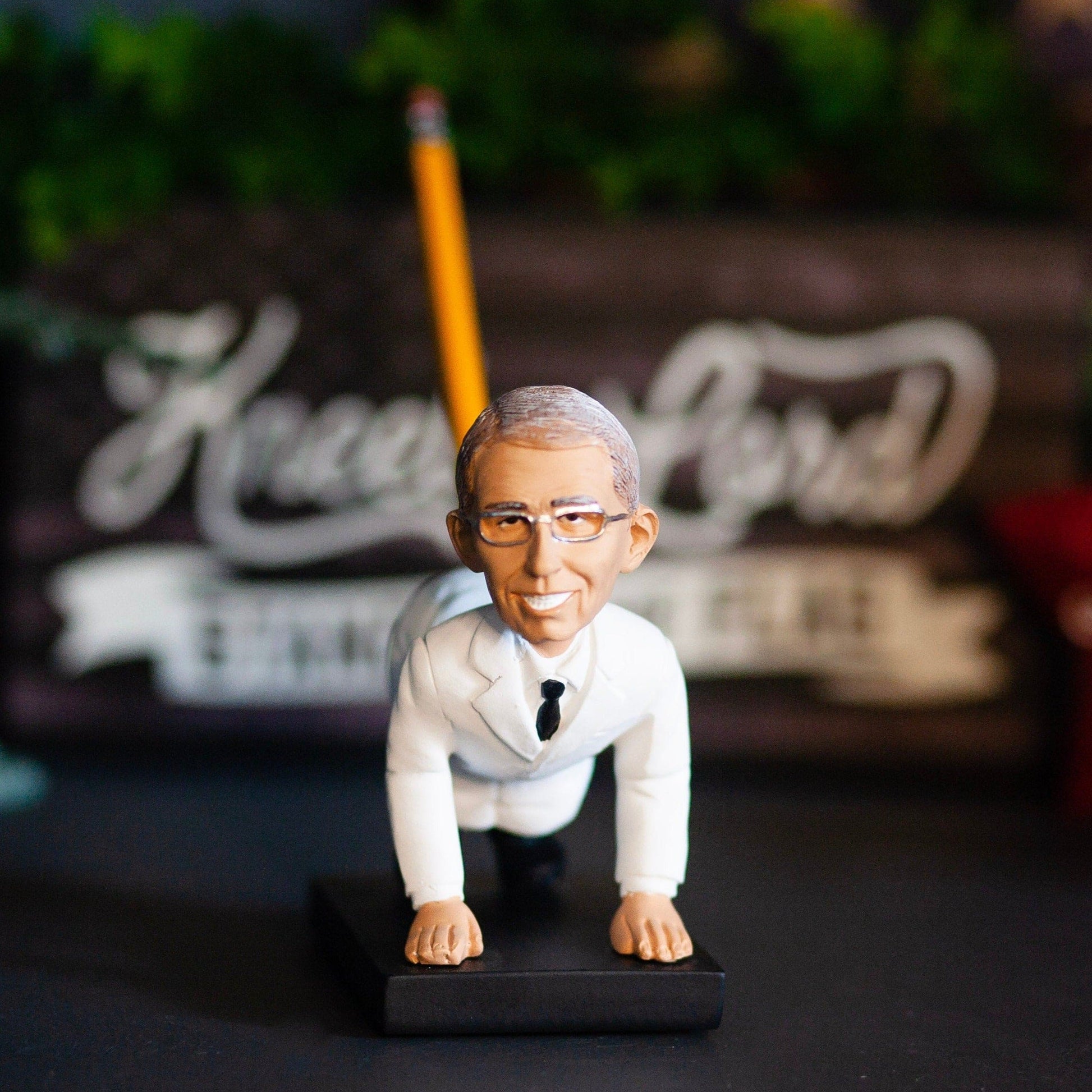 Dr. Fauci Funny Novelty Pencil Holder Bobble - 2 Pieces - LiberTee Shirts