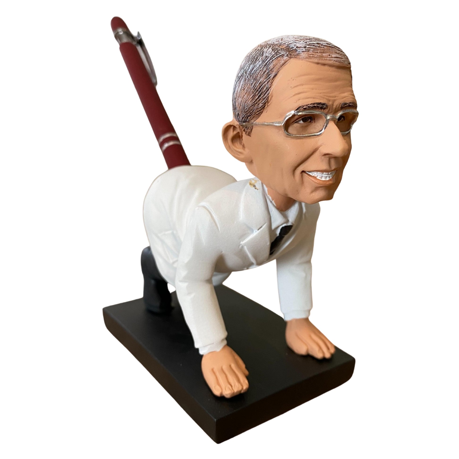 Dr. Fauci Funny Novelty Pencil Holder Bobble - 2 Pieces - LiberTee Shirts