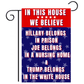 Biden for Nursing Home Funny Garden Flag - 2 Pieces