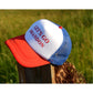 Let’s Go Brandon USA Hat with Mullet Wig - LiberTee Shirts