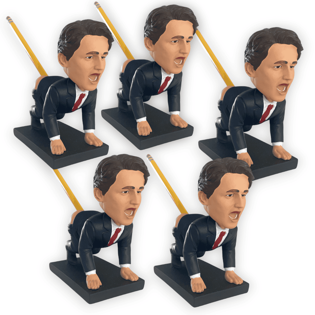 Canada PM Justin Trudeau Pencil Holder Bobble - 5 Pieces - LiberTee Shirts