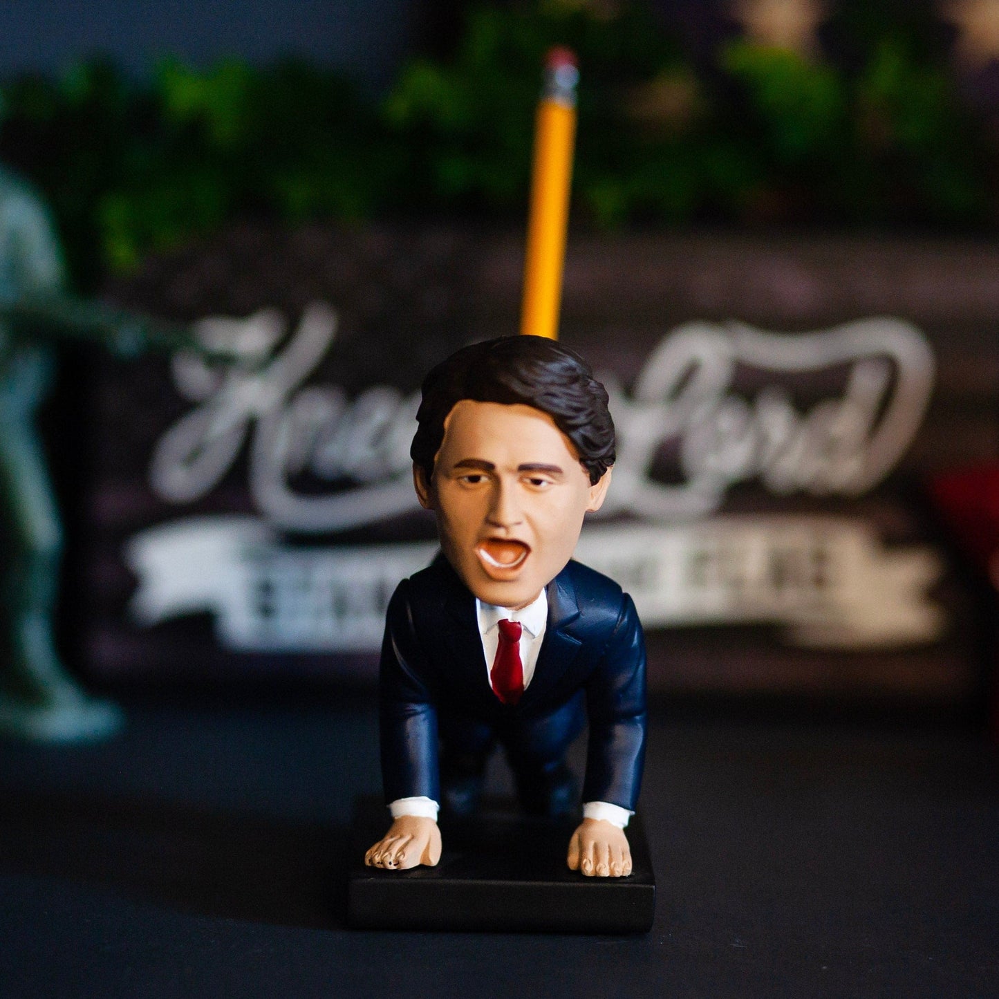 Canada PM Justin Trudeau Pencil Holder Bobble - 5 Pieces - LiberTee Shirts