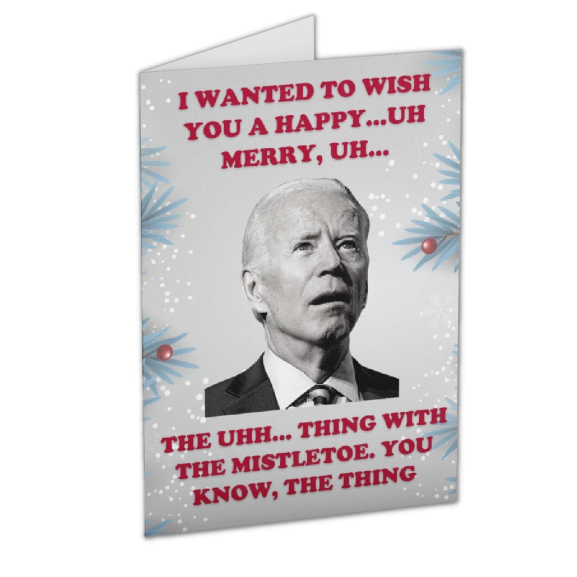Let's Go Brandon Anti-Biden Christmas Card - LiberTee Shirts