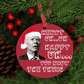 Funny Joe Biden Mumbling Christmas Ornament | Anti-Biden Hanging Ornament with Funny Quote - LiberTee Shirts