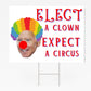 Biden is a Clown Yard Sign | Anti Joe Biden Lawn Decoration | Pro Trump 18"x12" Double-Sided Sign with Stake Made in USA - LiberTee Shirts