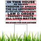 In This House We Believe in Freedom and Liberty Conservative 2nd Amendment Pro-America Yard Sign - LiberTee Shirts