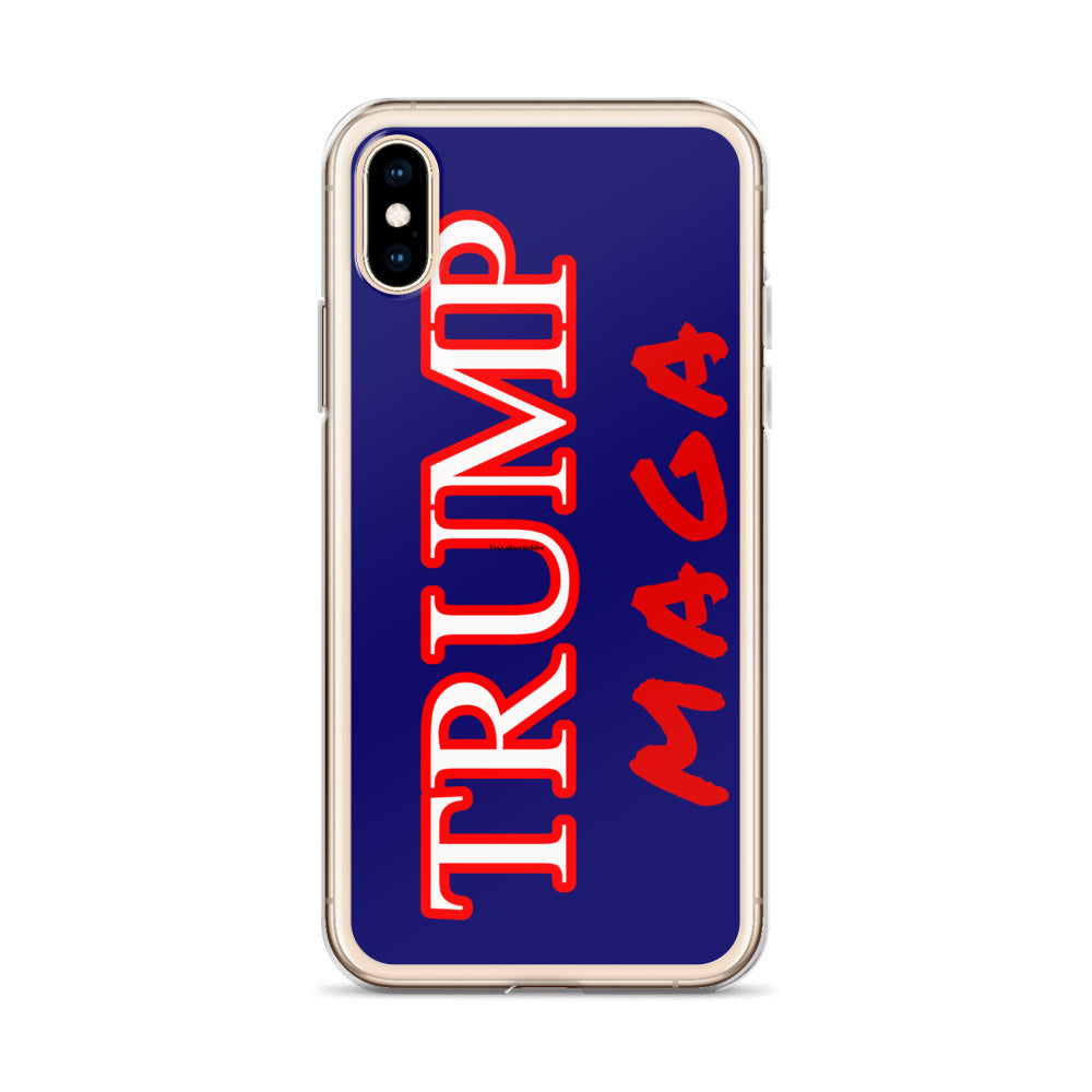 Trump Maga Red Outline Phone Case - LiberTee Shirts
