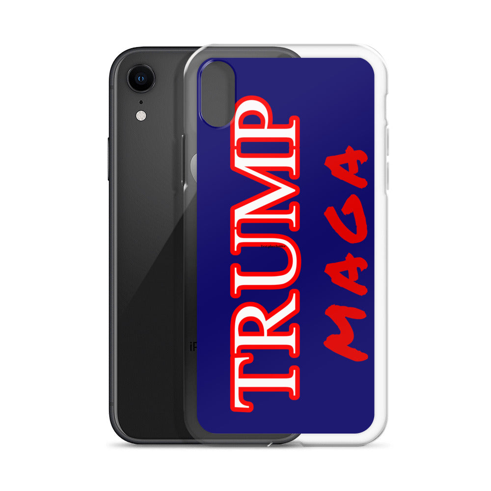 Trump Maga Red Outline Phone Case - LiberTee Shirts