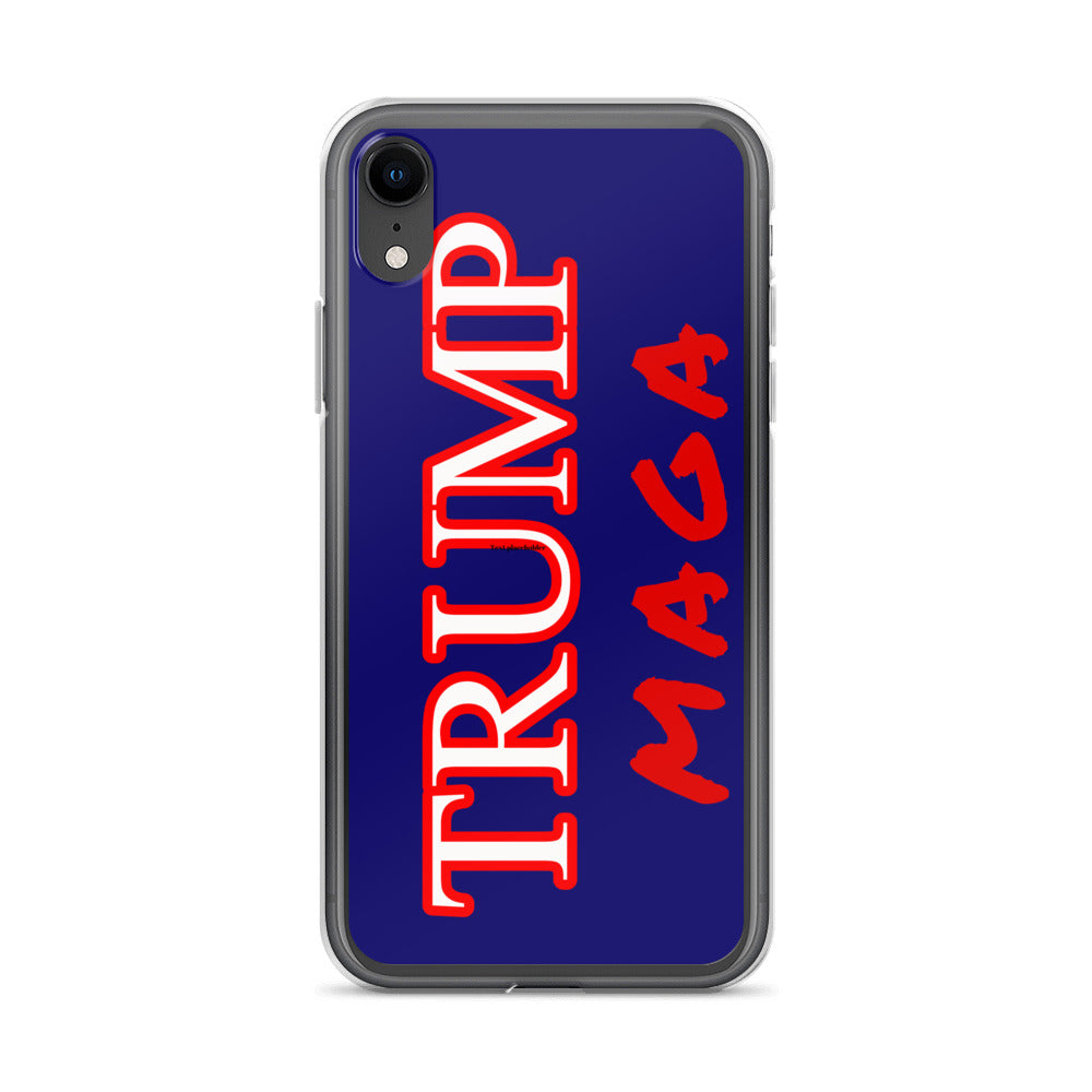 Trump Maga Red Outline Phone Case - LiberTee Shirts