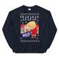Funny Donald Trump Ugly Christmas Sweater Trump pissing on Biden - LiberTee Shirts