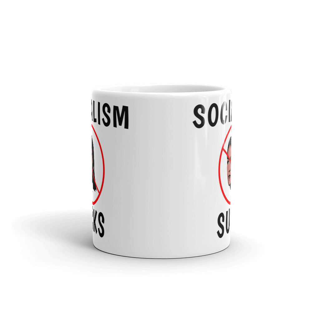 Socialism Sucks Cortez Mug