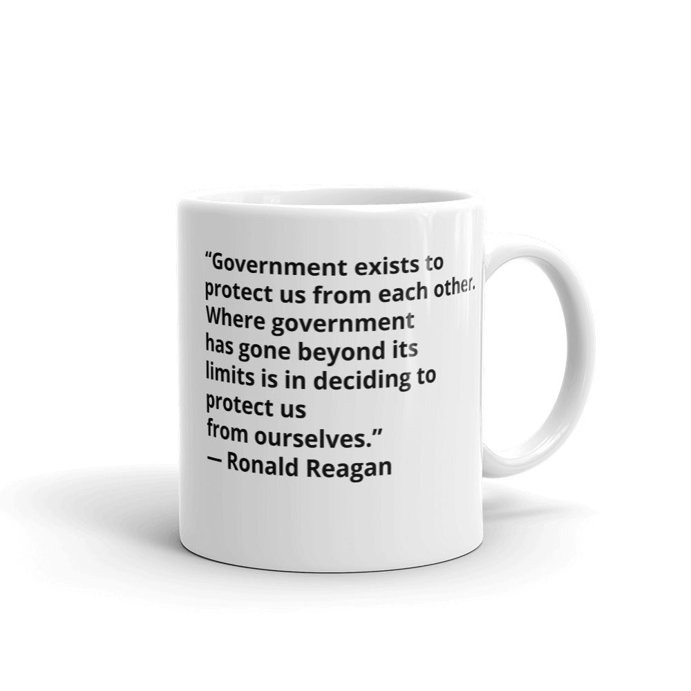 Reagan quote government protects