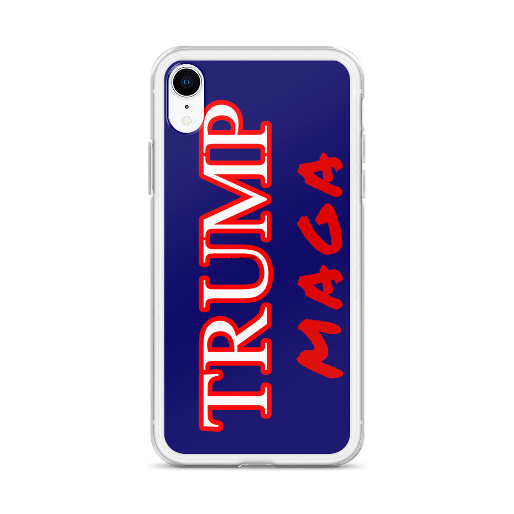 Trump Maga Red Outline Phone Case - LiberTee Shirts