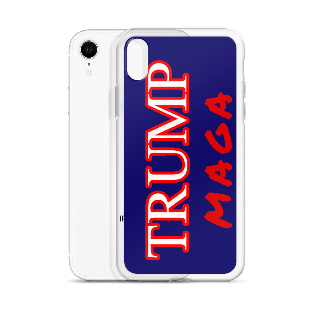 Trump Maga Red Outline Phone Case - LiberTee Shirts