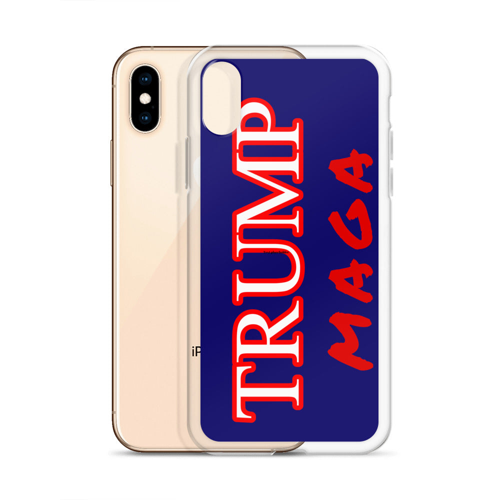 Trump Maga Red Outline Phone Case - LiberTee Shirts