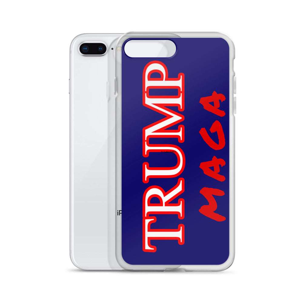 Trump Maga Red Outline Phone Case - LiberTee Shirts
