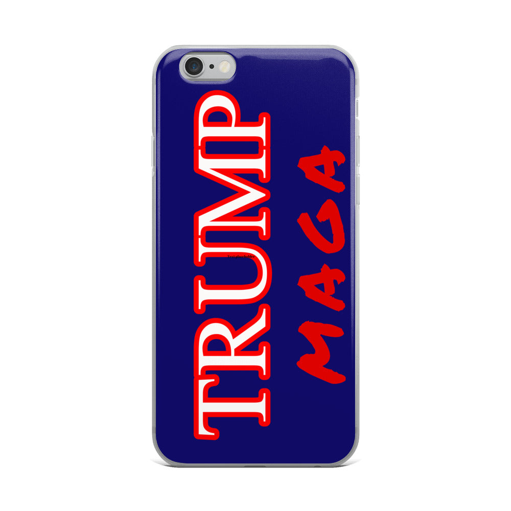 Trump Maga Red Outline Phone Case - LiberTee Shirts