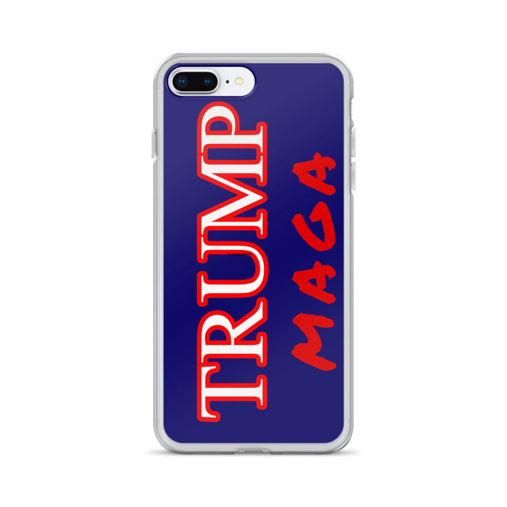 Trump Maga Red Outline Phone Case - LiberTee Shirts