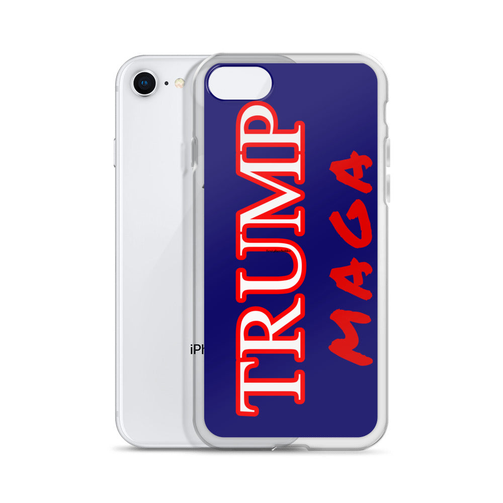 Trump Maga Red Outline Phone Case - LiberTee Shirts