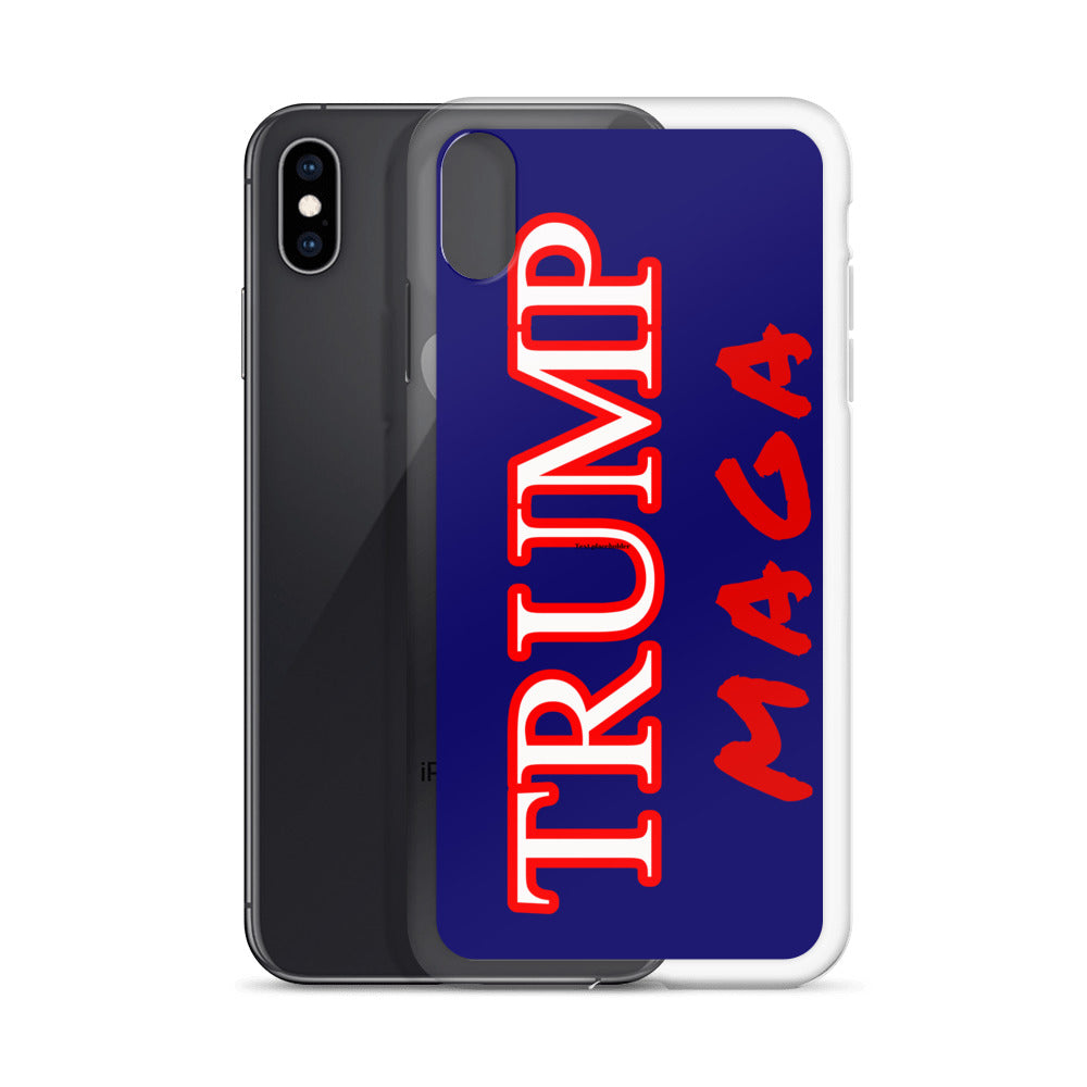 Trump Maga Red Outline Phone Case - LiberTee Shirts