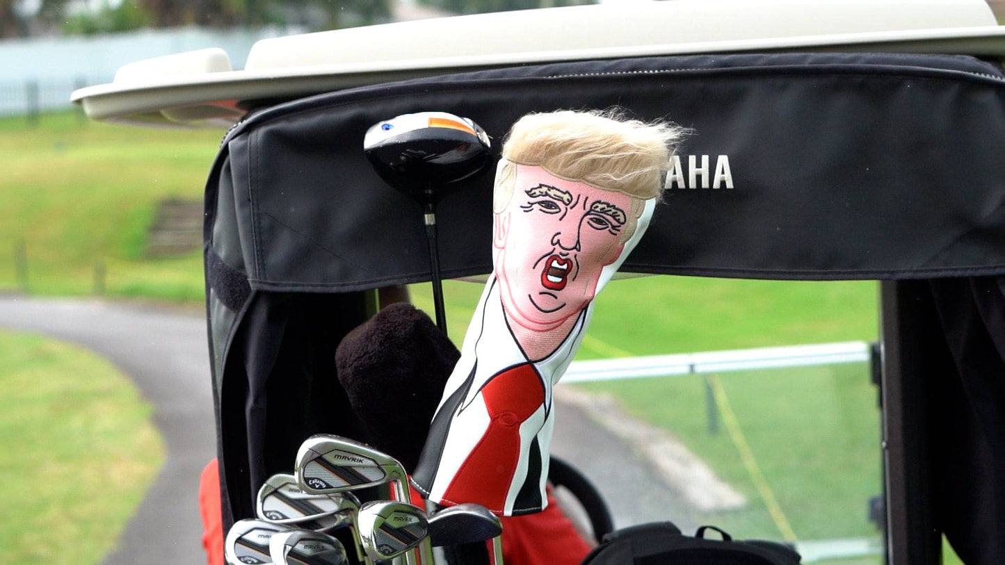 Donald Trump 2024 Golf Driver Headcover - LiberTee Shirts