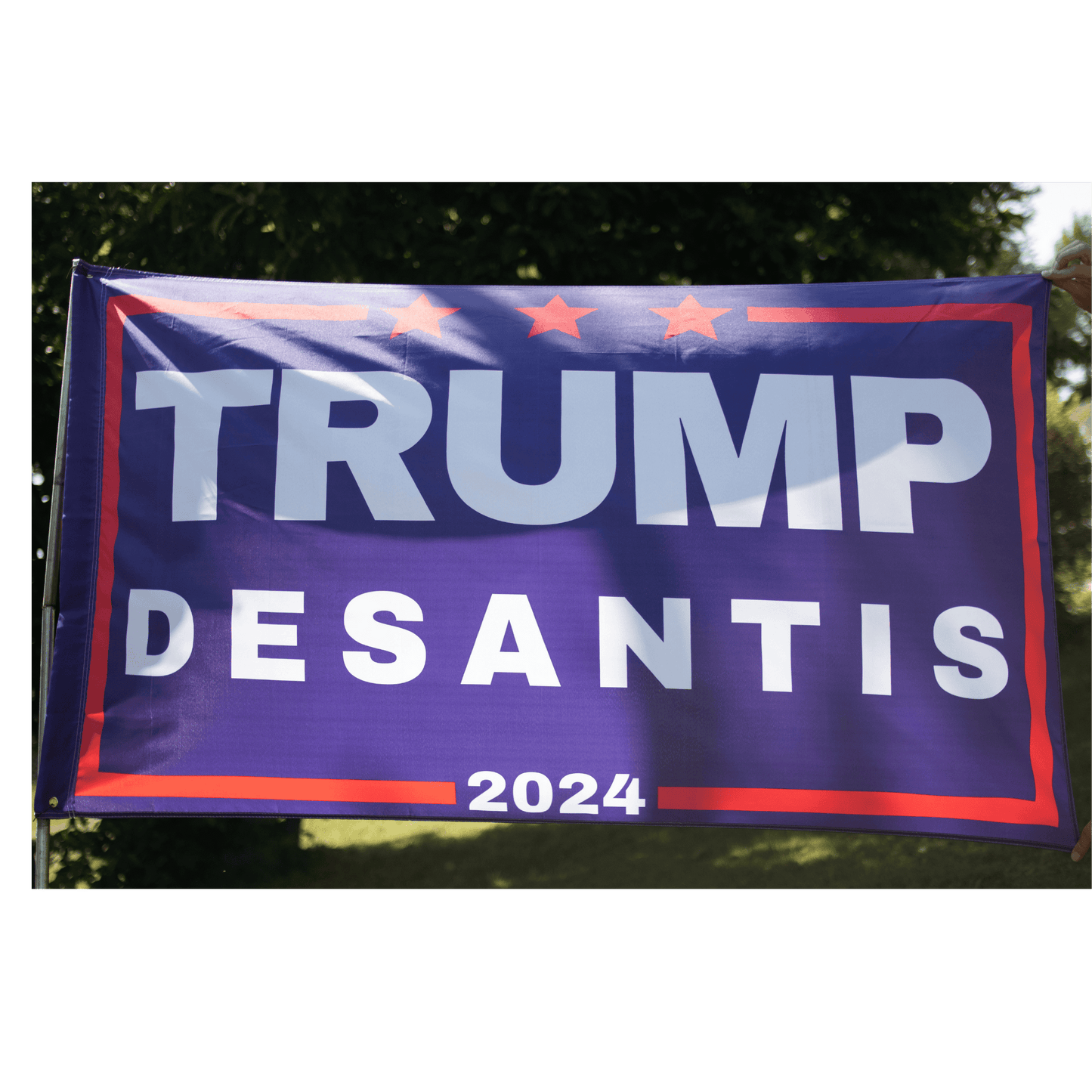 Ron Desantis 3x5 ft Flag with Grommets - 2 Pieces