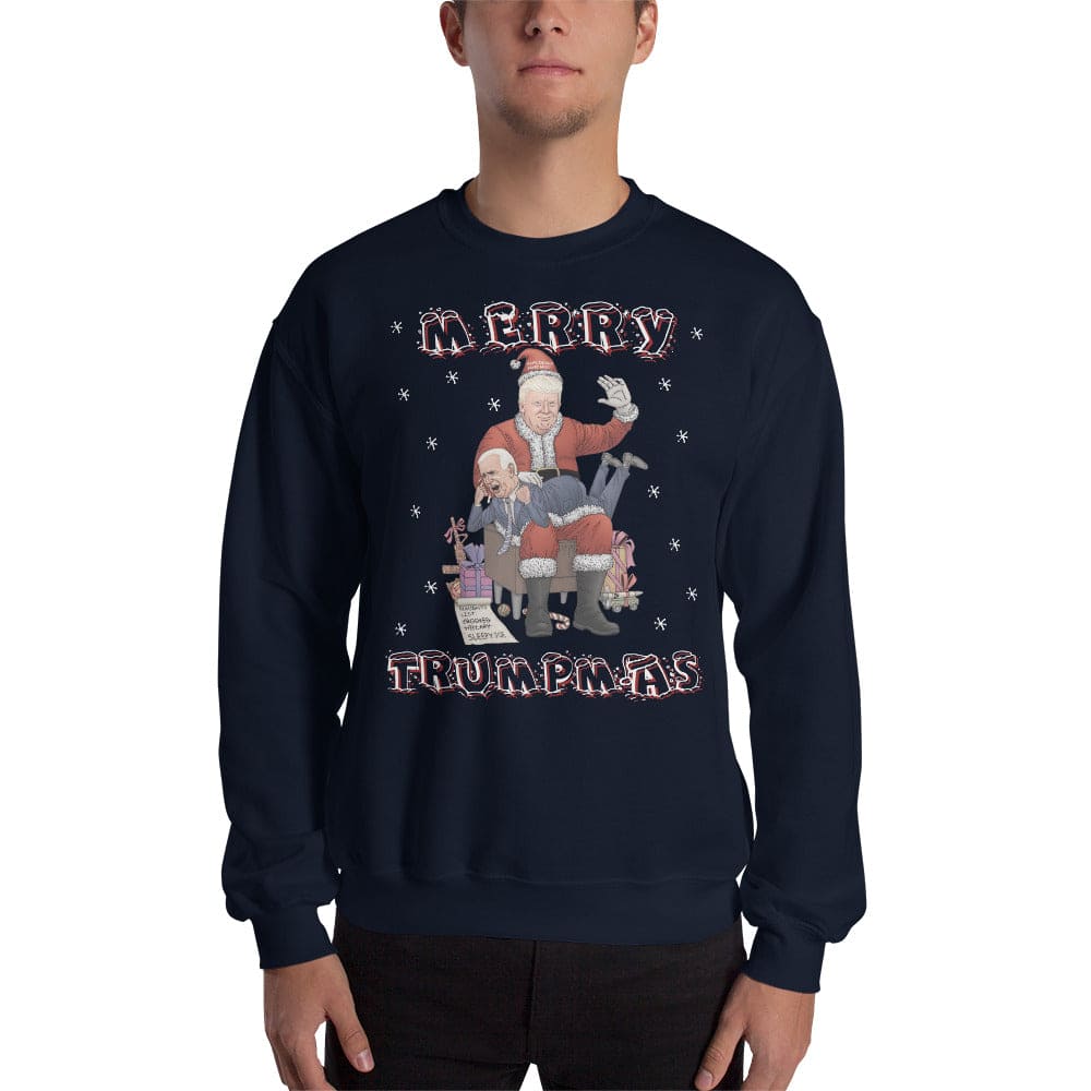 Merry Trumpmas Spanking Brandon Ugly Christmas Sweater