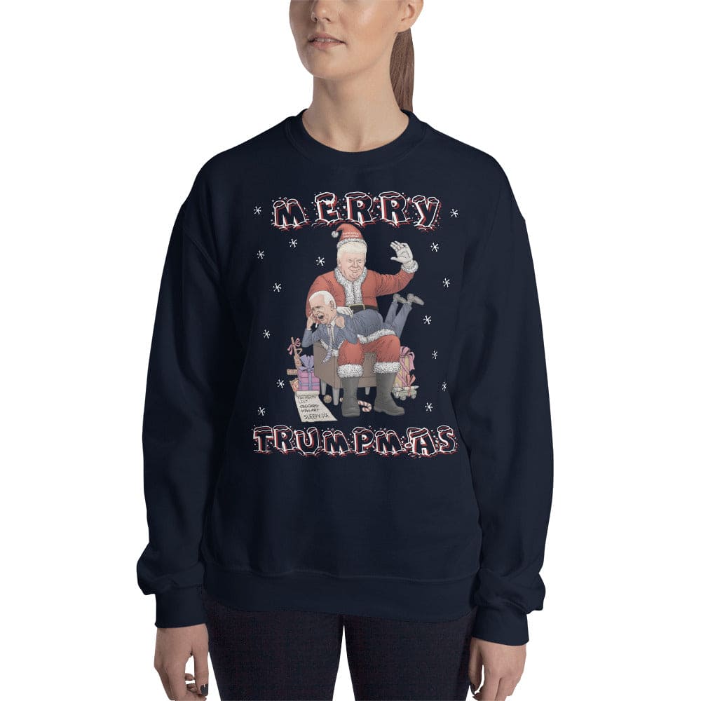 Merry Trumpmas Spanking Brandon Ugly Christmas Sweater