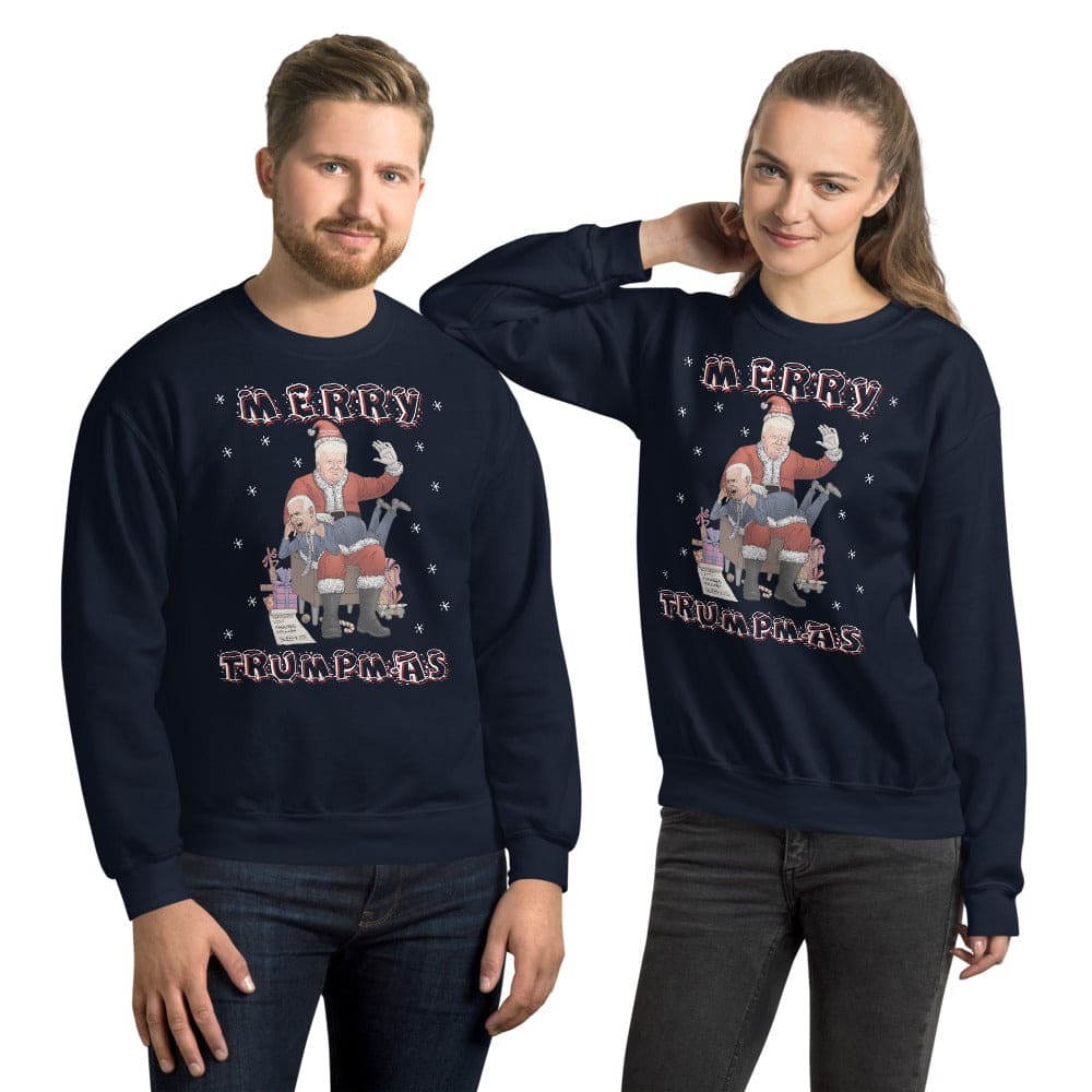 Merry Trumpmas Spanking Brandon Ugly Christmas Sweater
