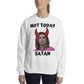 Not Today Satan - Pelosi Ugly Christmas Sweater - LiberTee Shirts